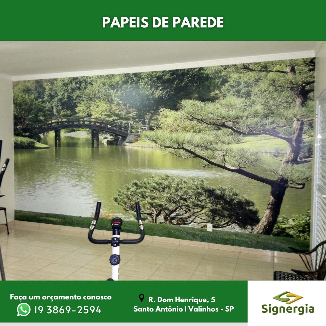 Papel de parede decorativo